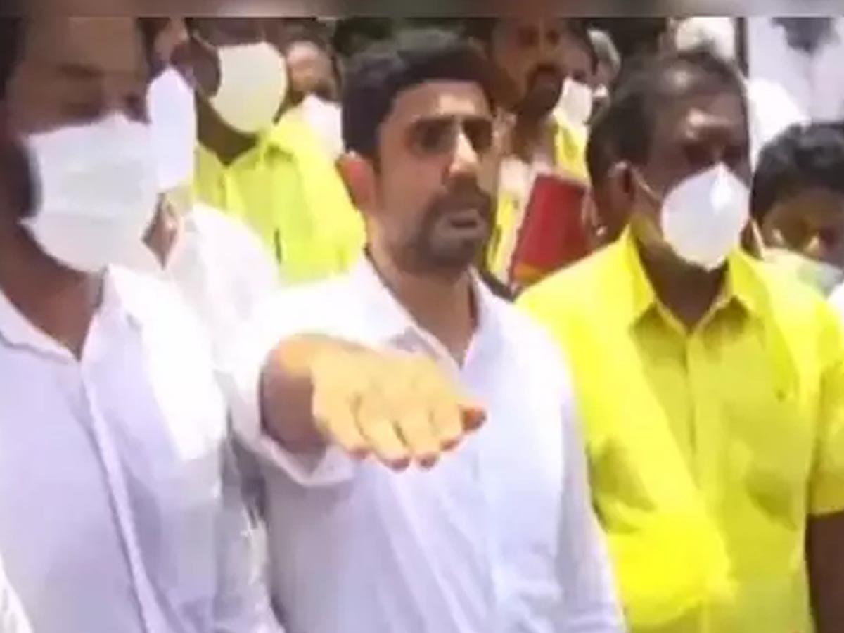 అలిపిరిలో నారా లోకేష్ ప్రమాణం… జగన్ కు సవాల్… 