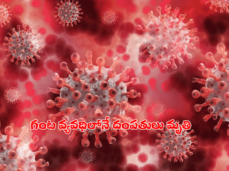 నిజామాబాద్‌లో విషాదం.. క‌రోనాతో గంట వ్య‌వ‌ధిలోనే దంప‌తుల మృతి