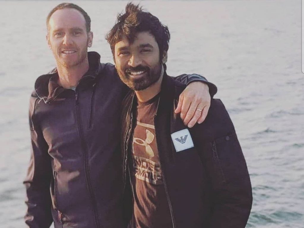 Dhanush shooting for Netflix’s The Gray Man at California