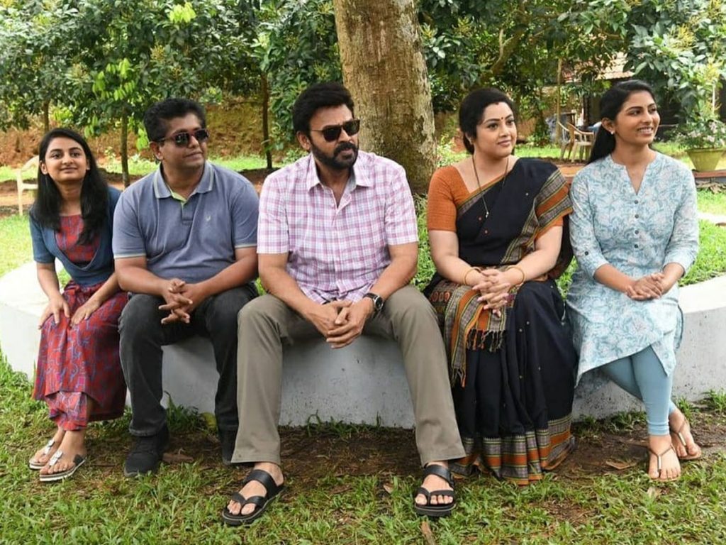 Venkatesh wraps his portion of the shoot for Drishyam2