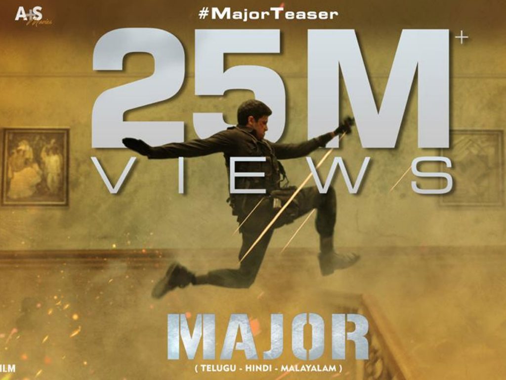 25M+ views and counting for Major Teaser