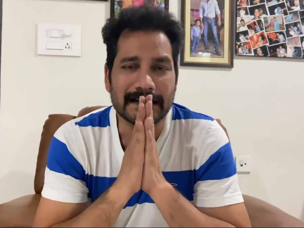 Narasimha Reddy reacts to his arrest