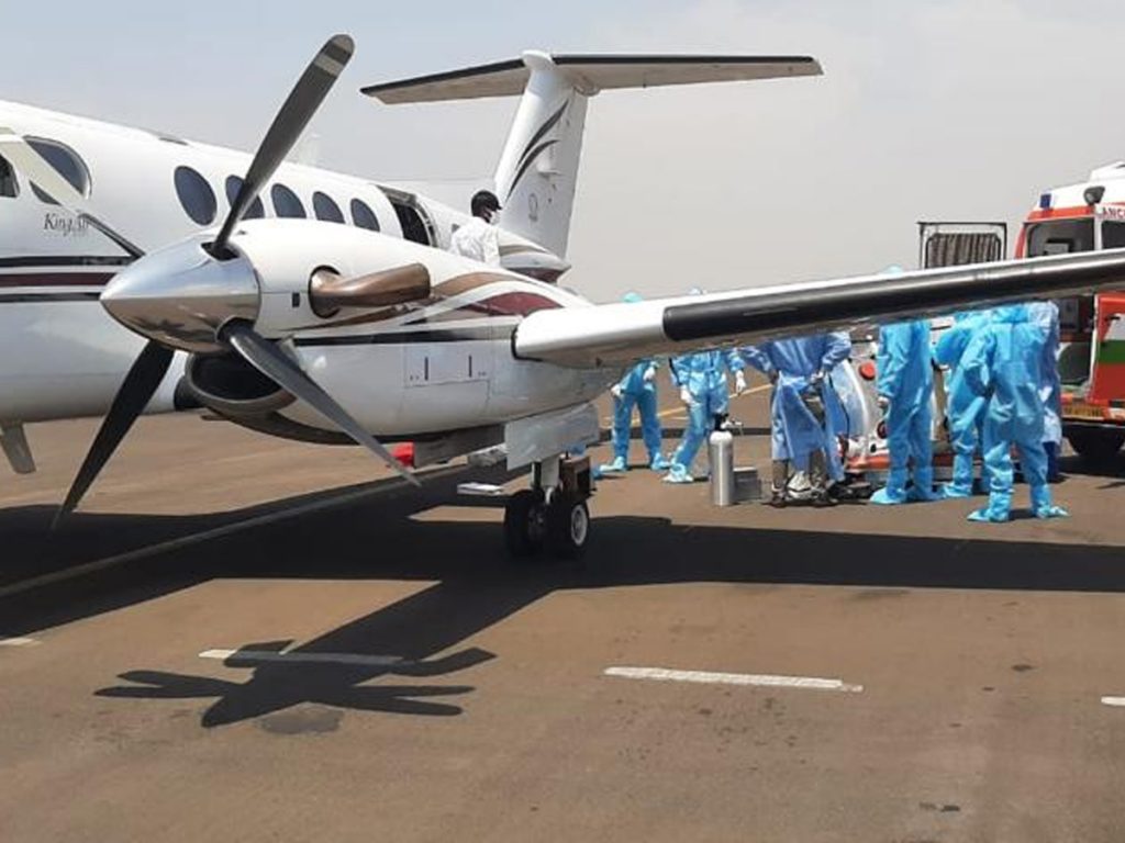 Sonu Sood airlifts Covid-19 patient from Nagpur to Hyderabad