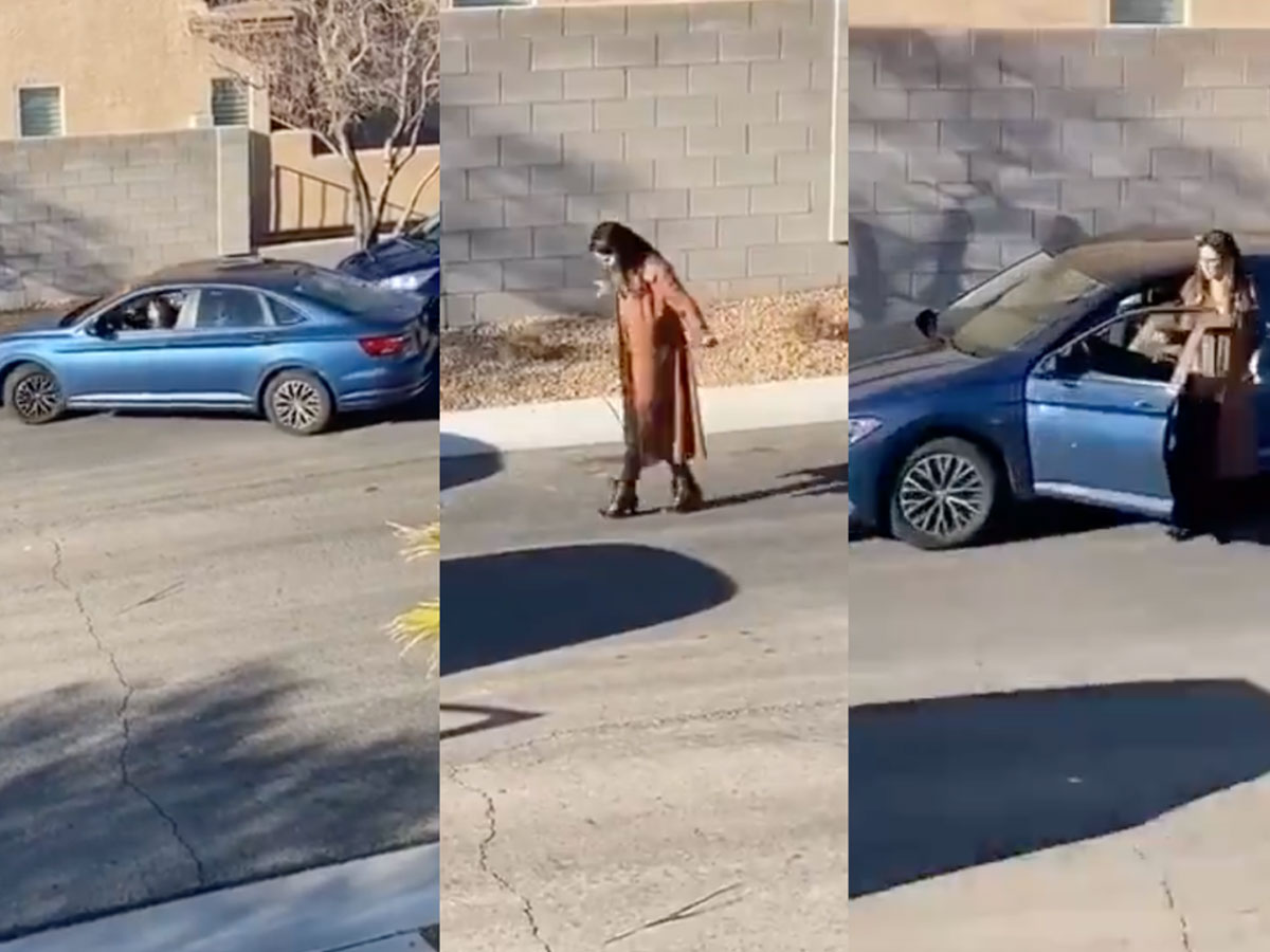 వైరల్ : ప్యారలల్ పార్కింగ్ కోసం మహిళ కష్టాలు… చివర్లో హిలేరియస్ ట్విస్ట్