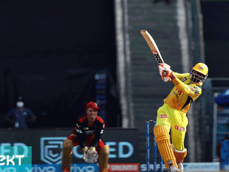 ఐపీఎల్ 2021 : రెచ్చిపోయిన జడేజా.. బెంగళూరు లక్ష్యం..?