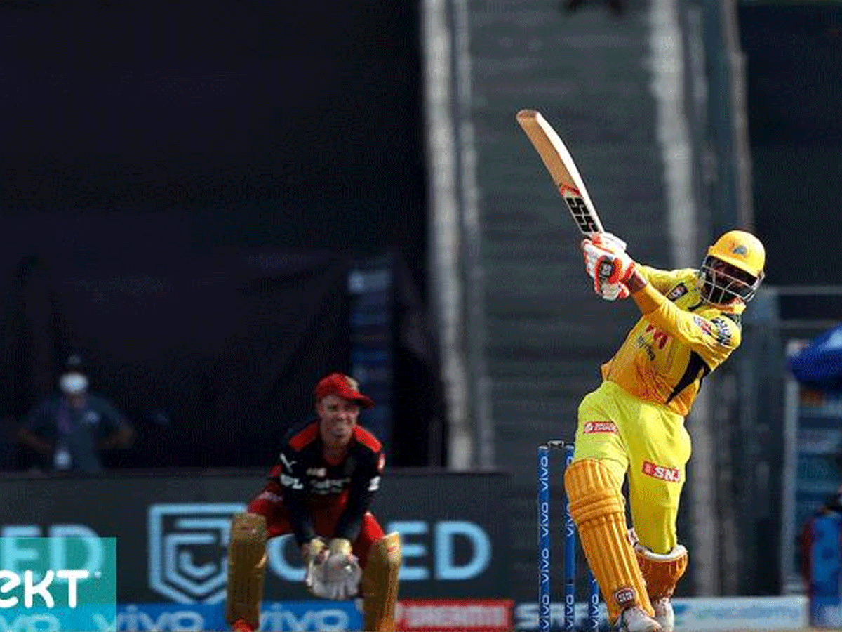 ఐపీఎల్ 2021 : రెచ్చిపోయిన జడేజా.. బెంగళూరు లక్ష్యం..?