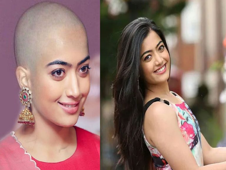 రష్మిక గుండుపై రచ్చ.. రచ్చ!