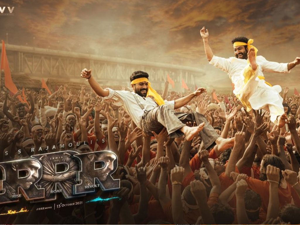 Ugadi Special Poster from RRR Released by NTR