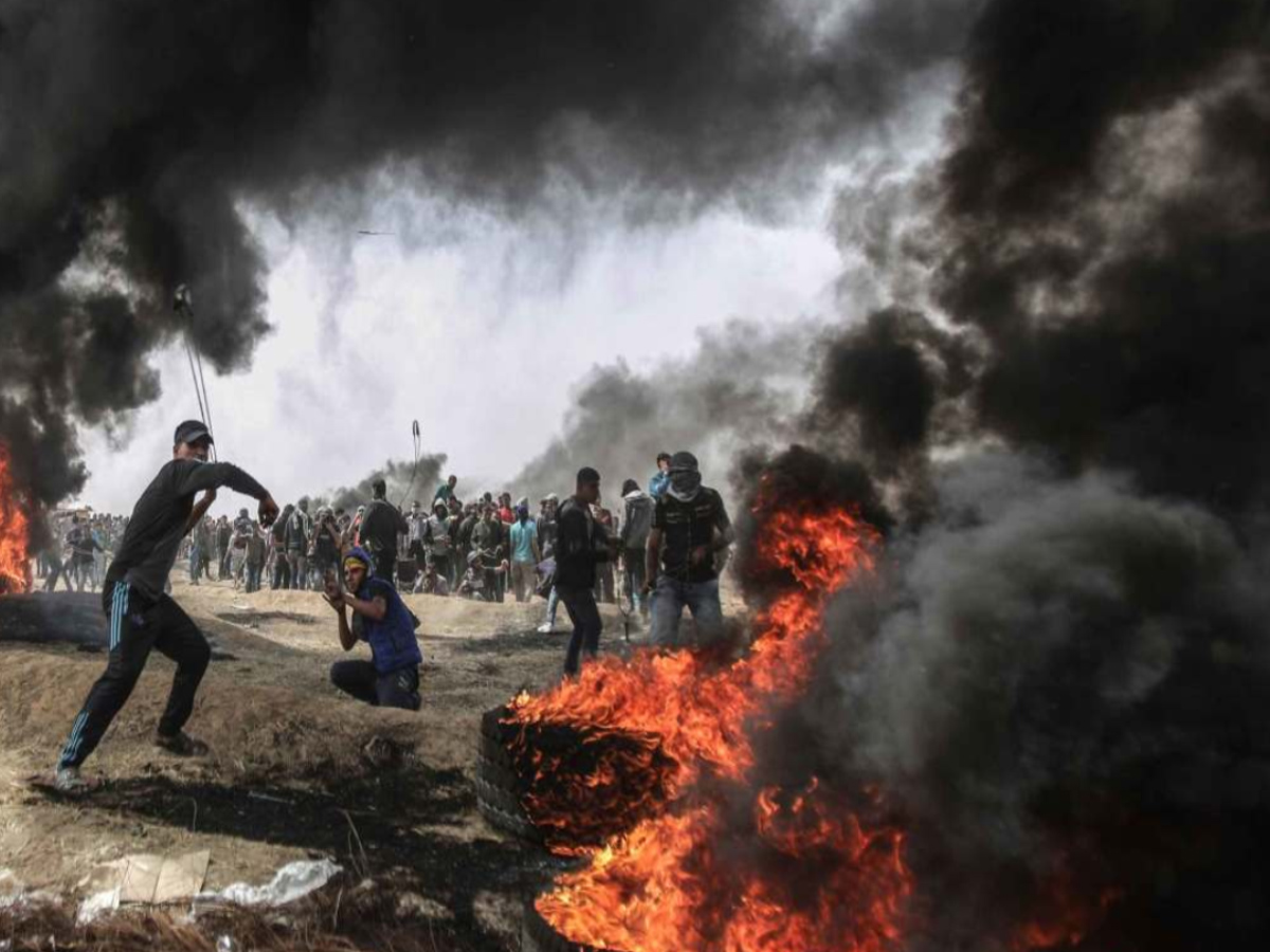 ఇజ్రాయిల్‌…పాల‌స్తీనా మ‌ద్య ఉద్రిక్త‌త‌… క‌మ్ముకున్న యుద్ధ‌మేఘాలు…