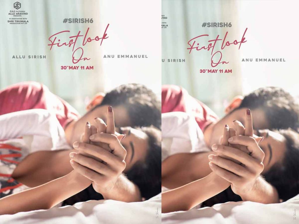Here’s another pre-look of AlluSirish & Anu Emmanuel's Sirish6