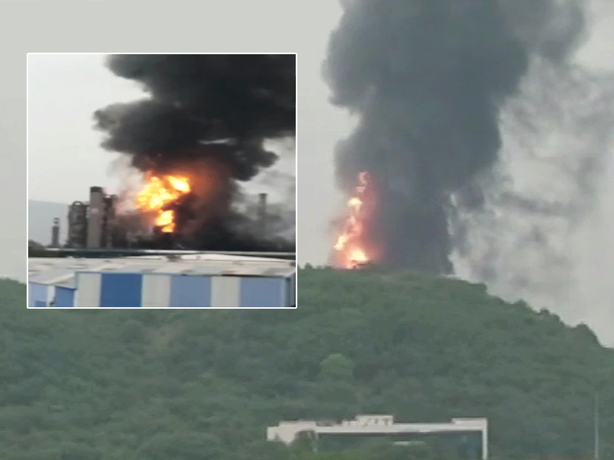 విశాఖ‌లో మ‌రో ప్ర‌మాదం.. హెచ్‌పీసీఎల్ రిఫైన‌రీలో భారీ అగ్నిప్ర‌మాదం