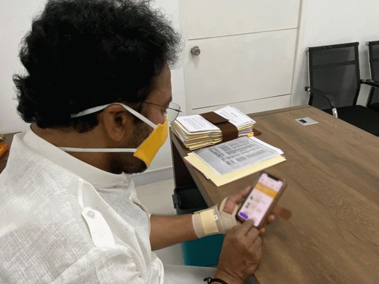 మానవత్వం చాటుకున్న కేంద్రమంత్రి