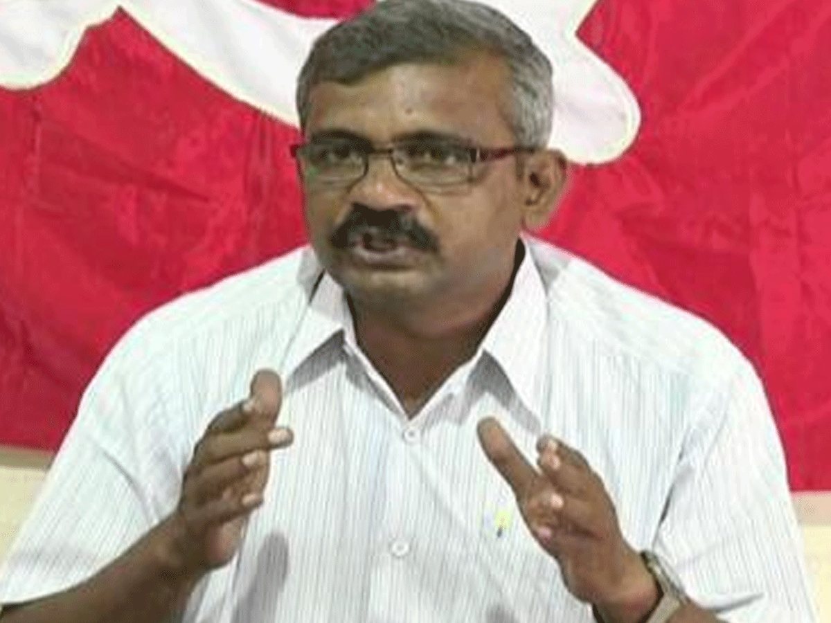 పెరిగిన పెట్రోల్ ధరలను నిరసిస్తూ సీపీఎం ఆధ్వర్యంలో ధర్నా…