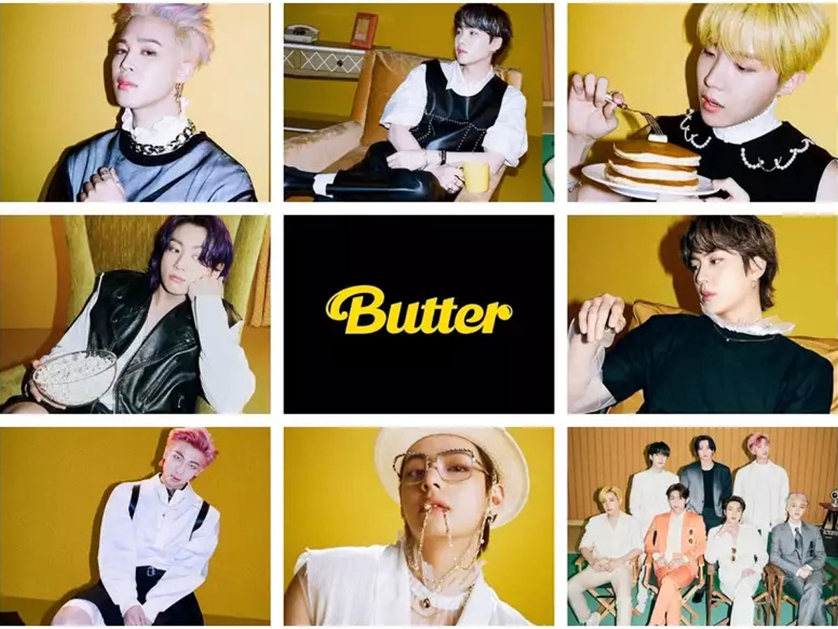 ‘వెన్న’తో వేడి పుట్టిస్తోన్న బీటీఎస్! ‘బట్టర్’తో గిన్నిస్ రికార్డులు బద్ధలు!