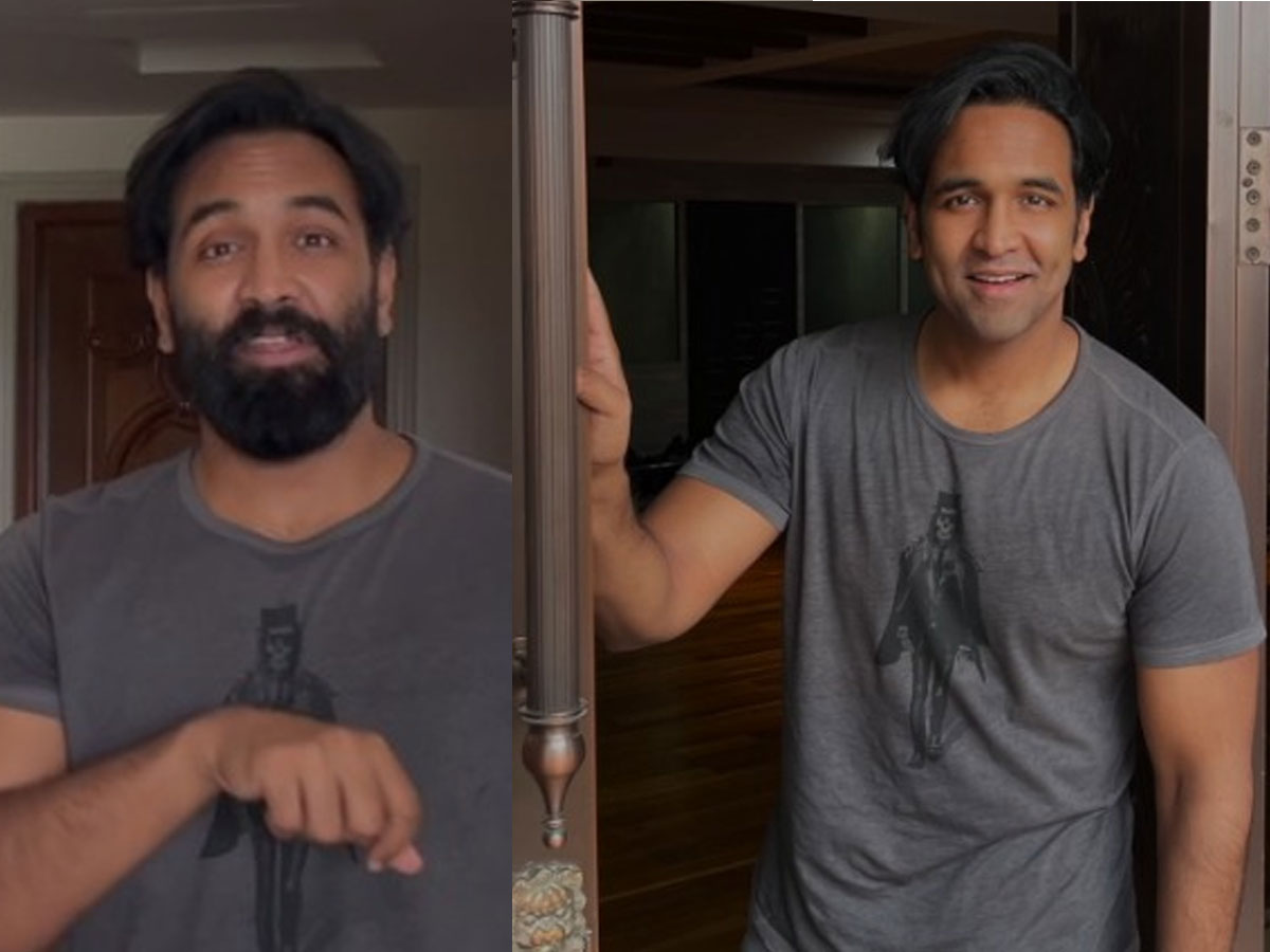 కూతురు కోసం గడ్డం తీసేసిన మంచు విష్ణు!