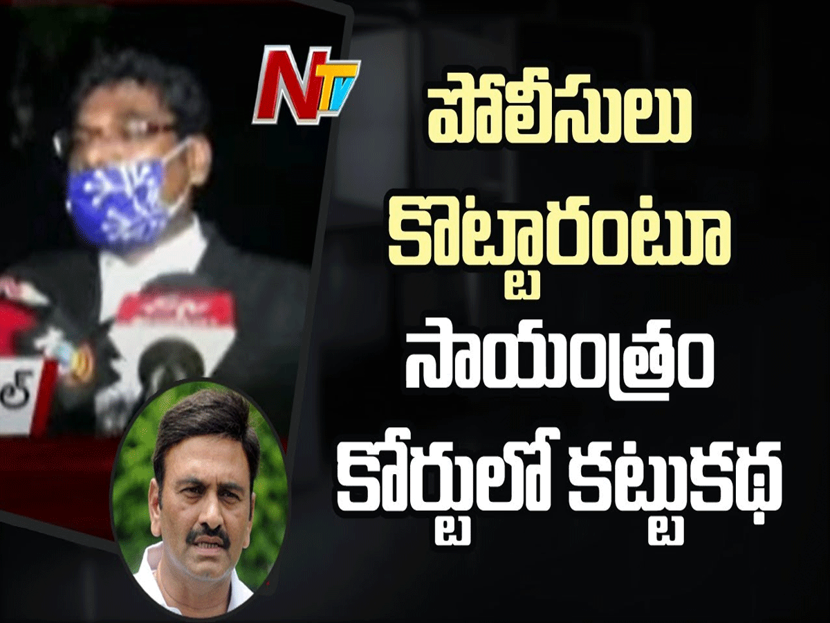 రఘురామకృష్ణరాజు కోర్టును తప్పుదారి పట్టిస్తున్నారు…