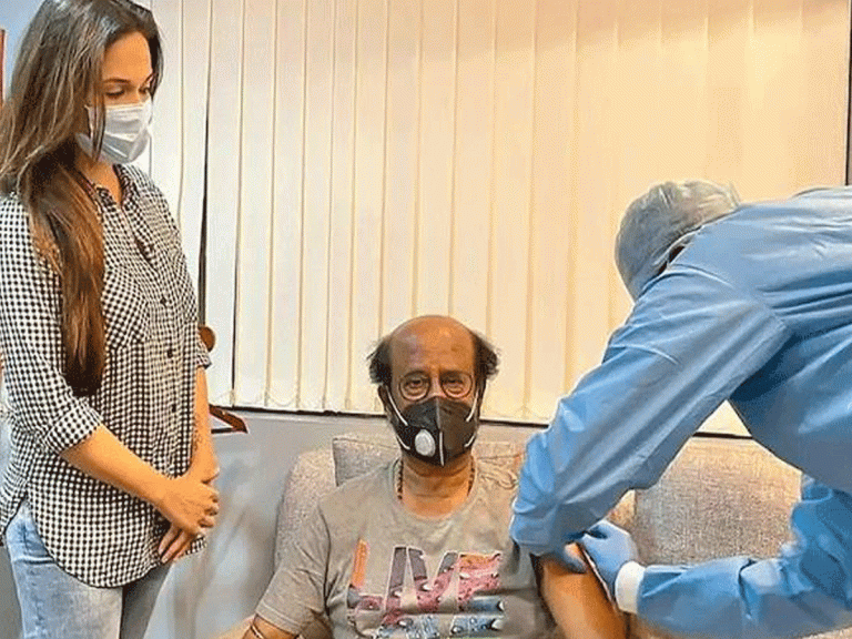 వాక్సినేషన్ తీసుకున్న రజనీకాంత్