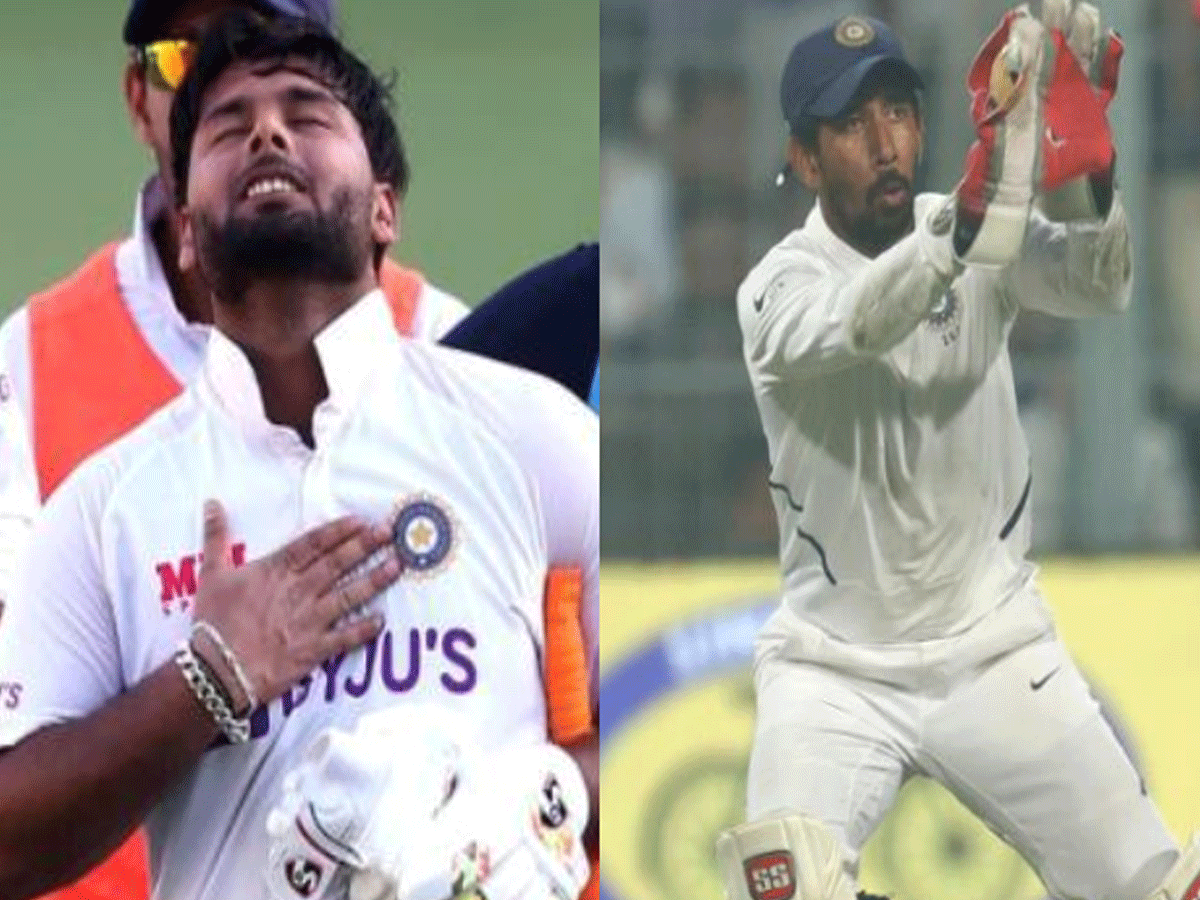 వికెట్ కీపర్‌గా పంత్ మా మొదటి ప్రాధాన్యత : సాహా