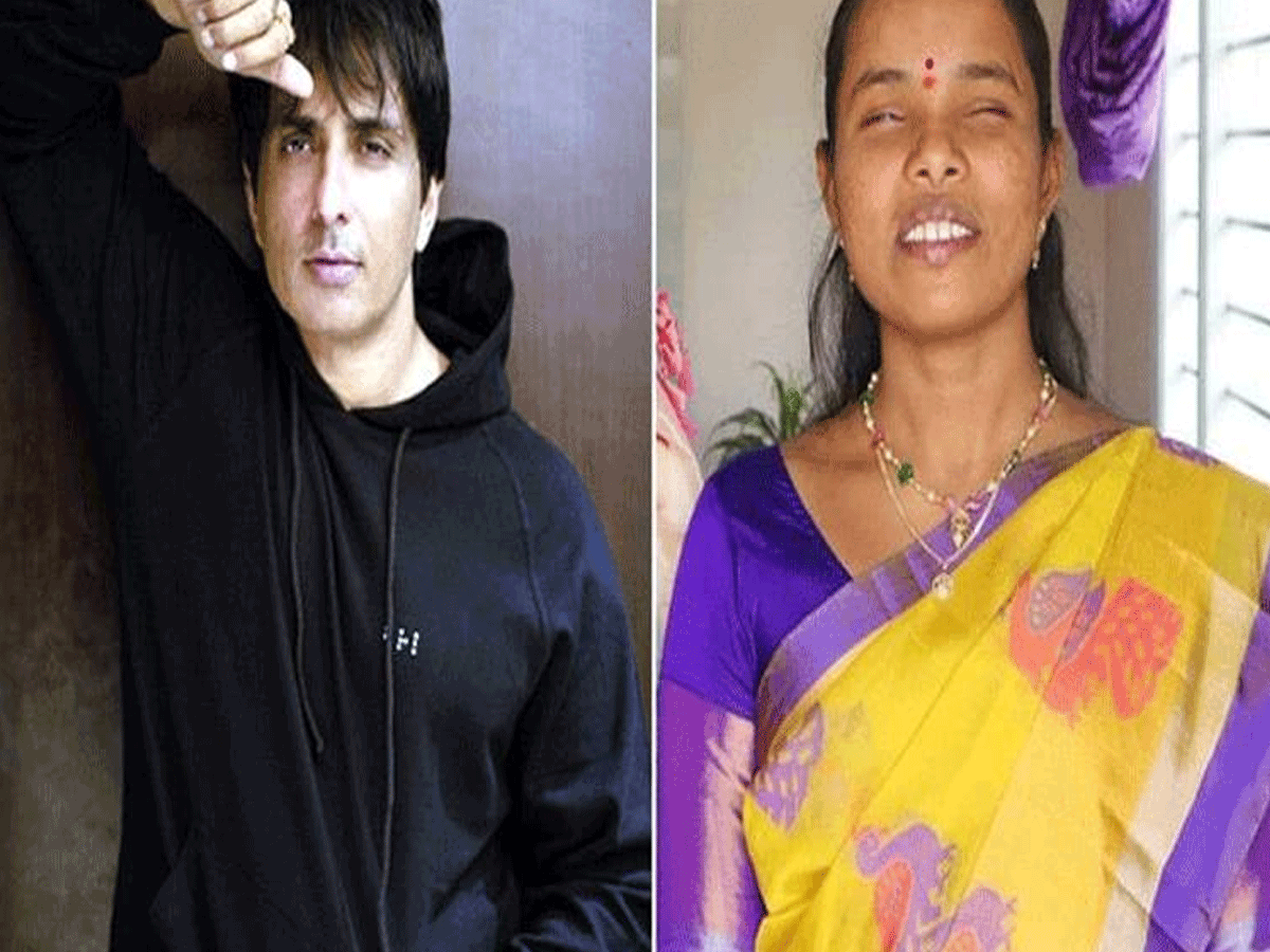 సోనూసూద్ ఫౌండేషన్ కు అంధయువతి విరాళం