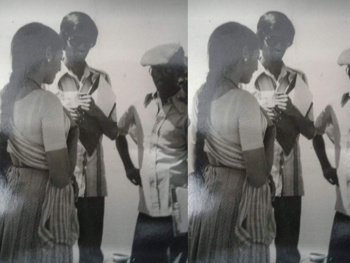 అలనాటి ఛాయాచిత్రం చూసి ఆశ్చర్యపోతోన్న నెటిజన్స్!