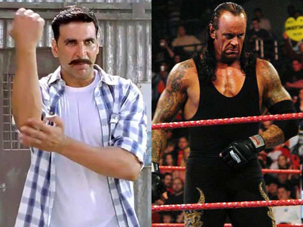 The Undertaker challenges Akshay Kumar for a rematch