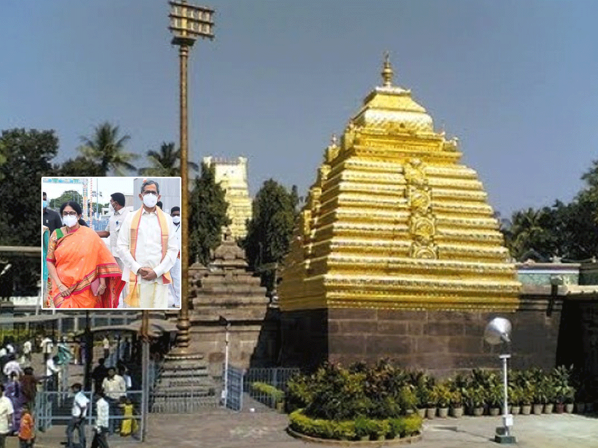 నేడు శ్రీ‌శైలానికి సీజేఐ ఎన్వీ ర‌మ‌ణ..