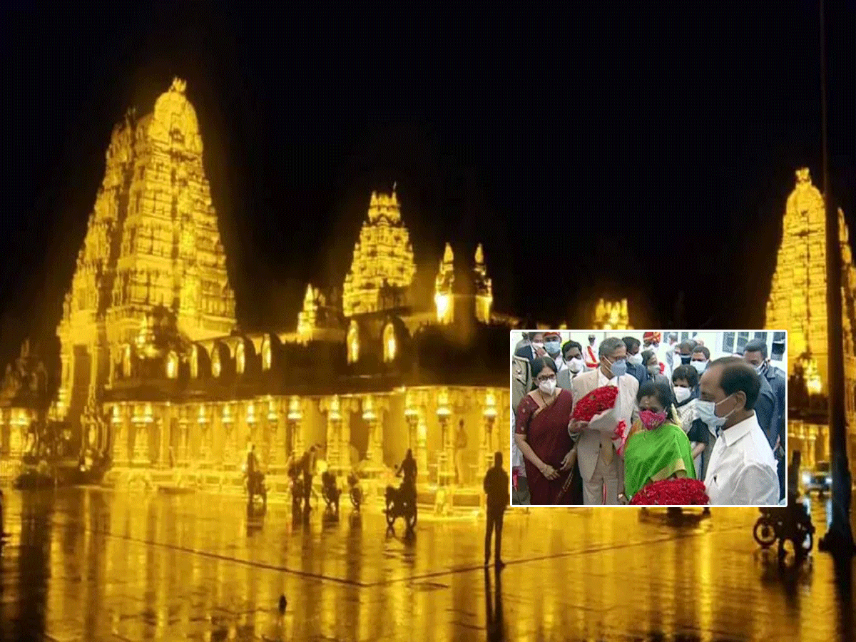 రేపు యాదాద్రికి సీజేఐ ఎన్వీ ర‌మ‌ణ‌… గ‌వ‌ర్న‌ర్‌, సీఎం కూడా..