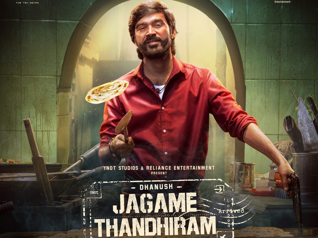 Jagame Thandhiram On Netflix is now trending No.1 in India