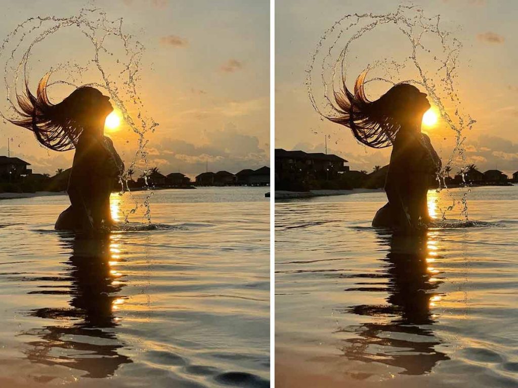 Disha Patani sets fire in water with a throwback bikini pic