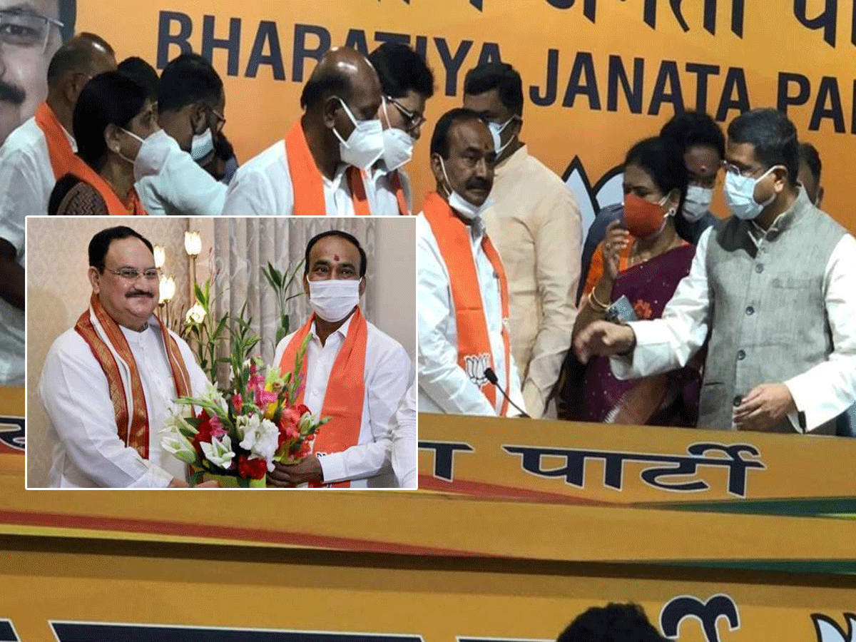 తెల‌క‌ప‌ల్లి ర‌వి: బీజేపీ తీర్థం.. ఈట‌ల భ‌విత‌వ్యం..?