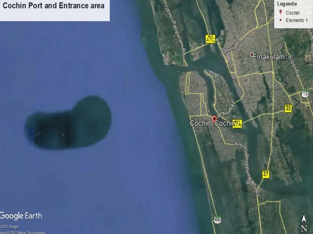 కోచి తీరంలో ర‌హ‌స్య‌దీవి…