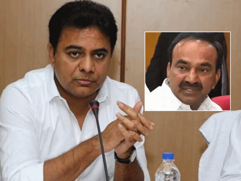 ఈటల వ్య‌వ‌హారం.. స్పందించేందుకు కేటీఆర్ నిరాకరణ