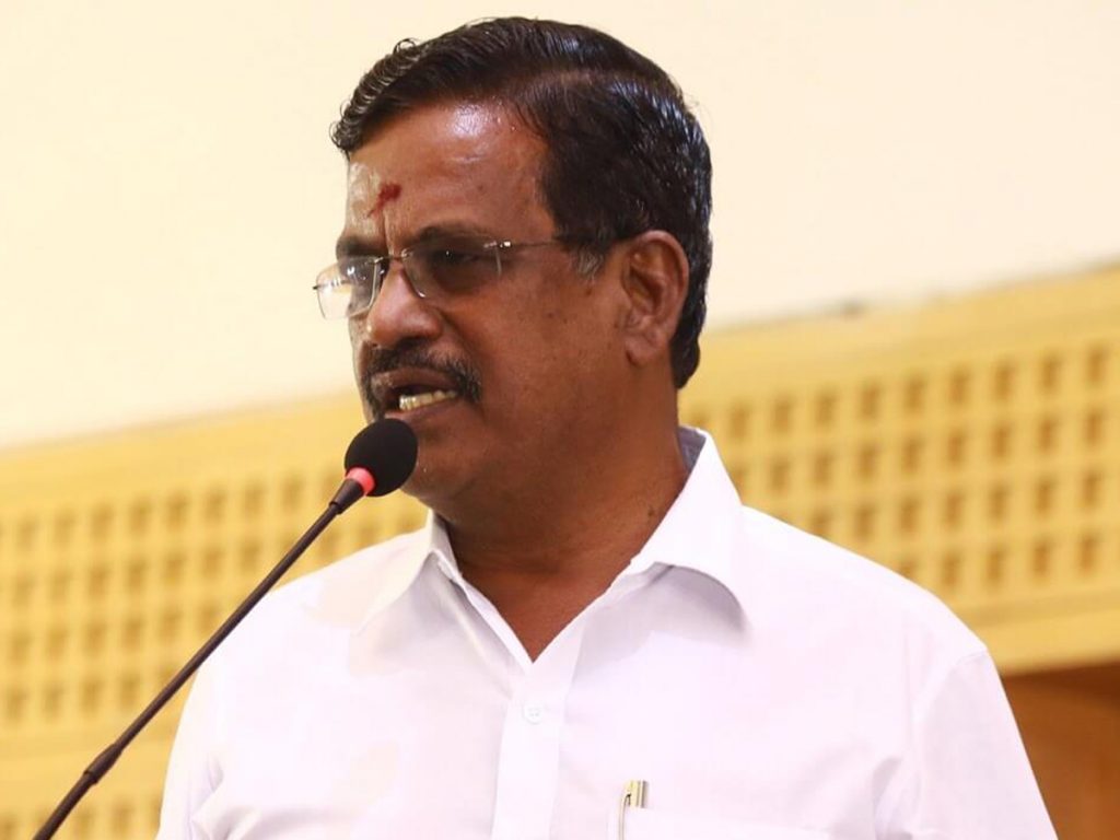 Top Producer Kalaippuli S Thanu contributed a DD of Rs. 10 Lakhs to the chief minister public relief fund