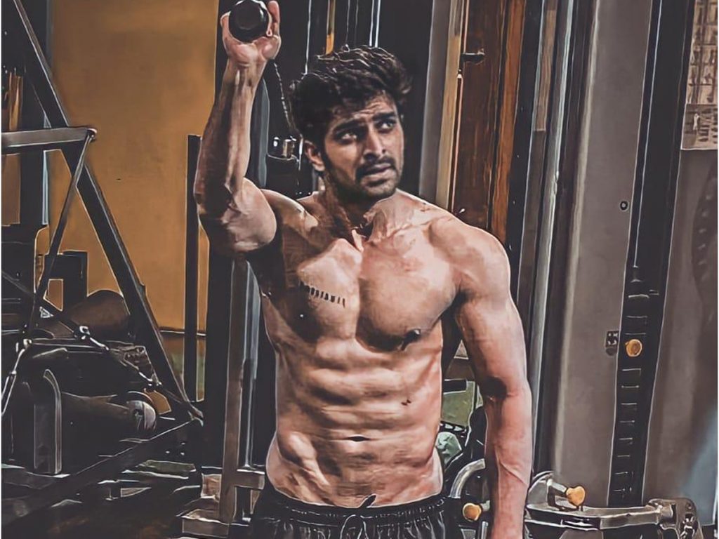 An absolute Macho Ripped look of Naga Shaurya