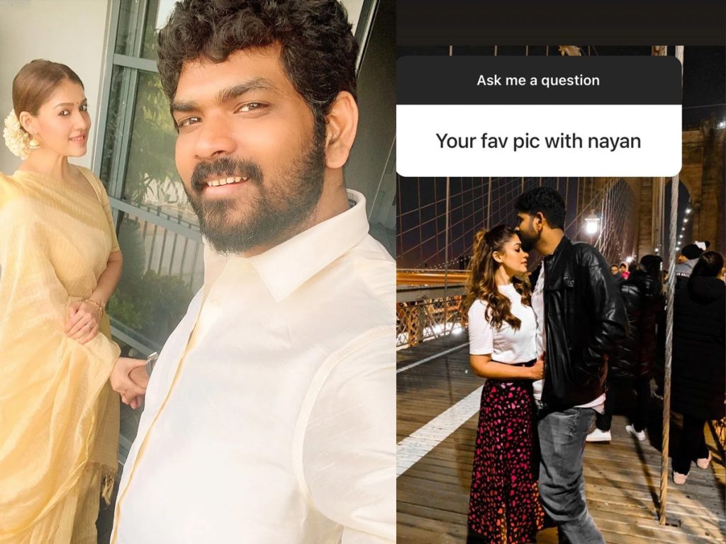 Vignesh Shivan shares his favorite pic with Nayanthara