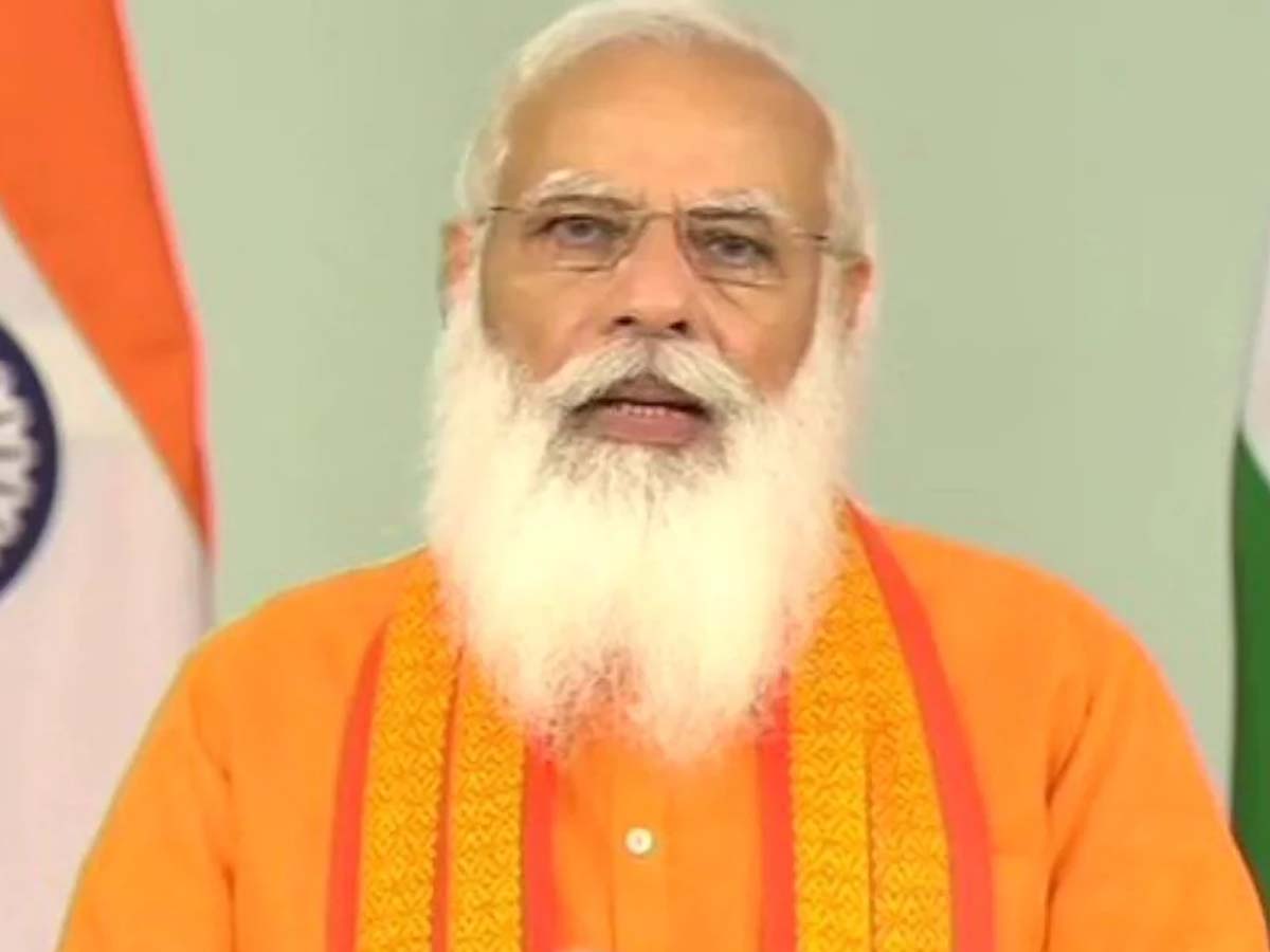 యోగా క‌రోనాతో పోరాడే శ‌క్తిని ఇస్తుందిః ప్ర‌ధాని మోడి