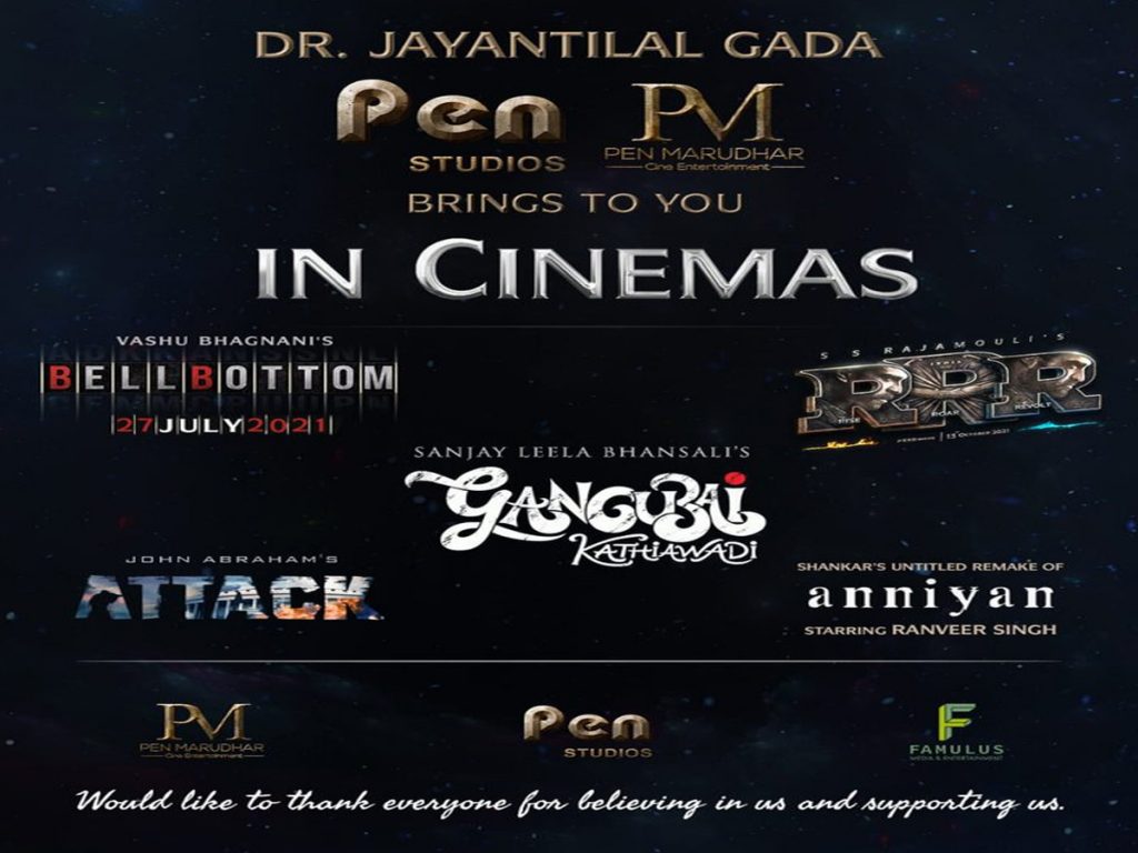 Pen Studio Announces New Line-up of films