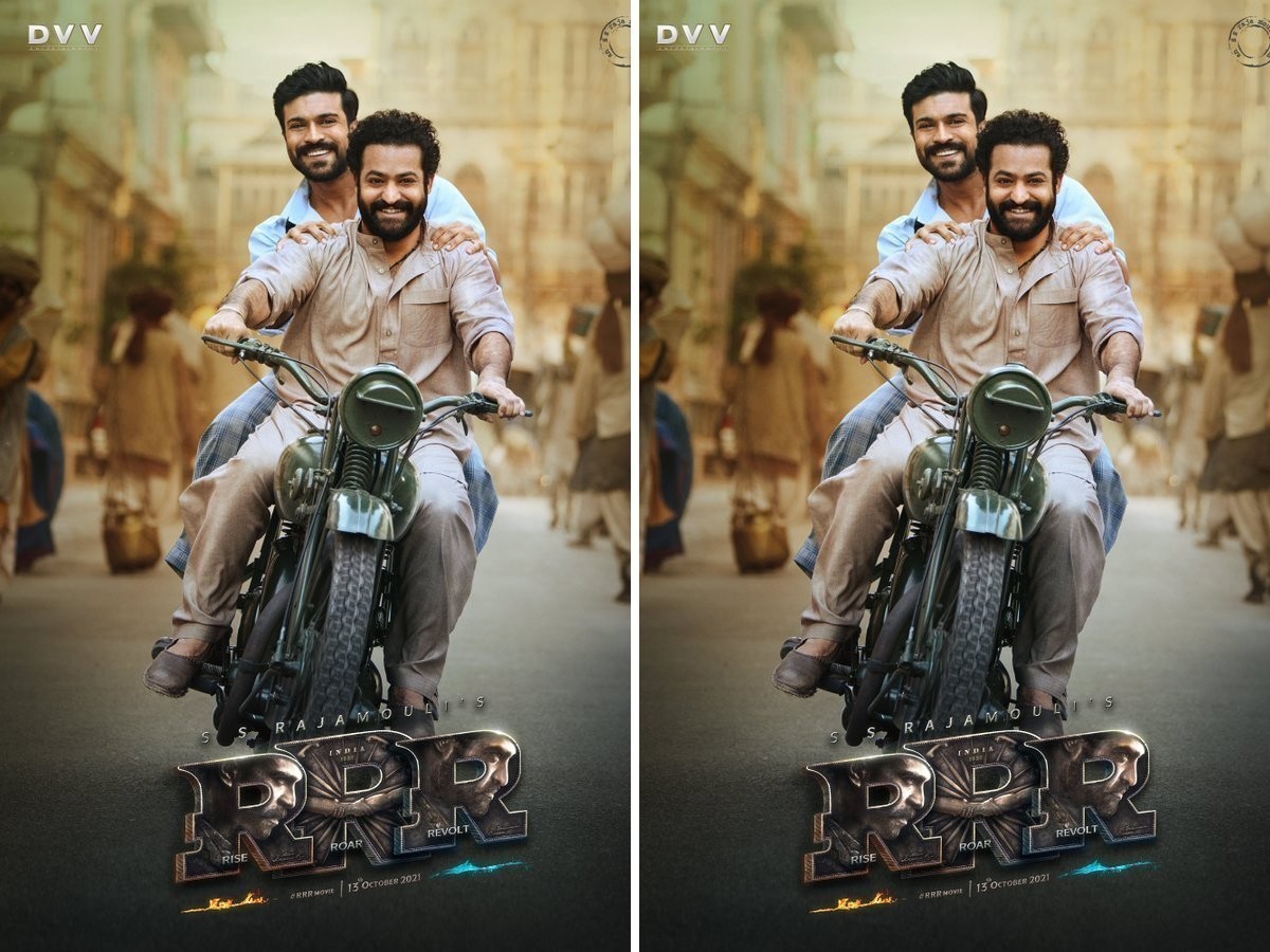 ‘ఆర్ఆర్ఆర్’ ఫోటోతో… ‘మీమ్స్’ వీరుల హంగామా! ఎక్కడ చూసినా ఎన్టీఆర్, చరణ్ బైకే…