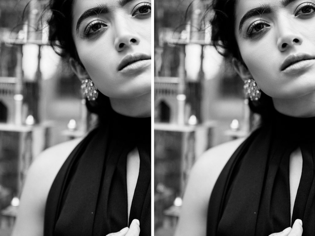 Rashmika Mandanna monochrome pic goes viral