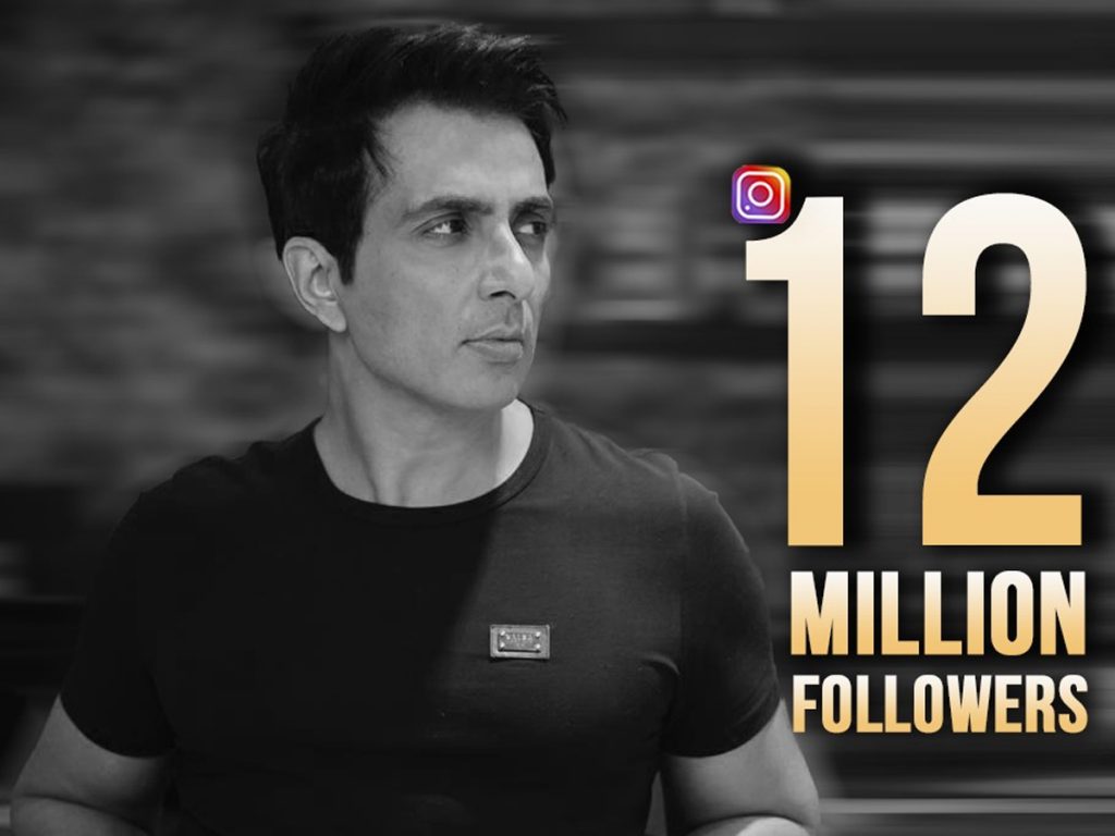 Sonusood, 12 Million Followers for Sonusood, Instagram, Covid-19, Sonu Sood