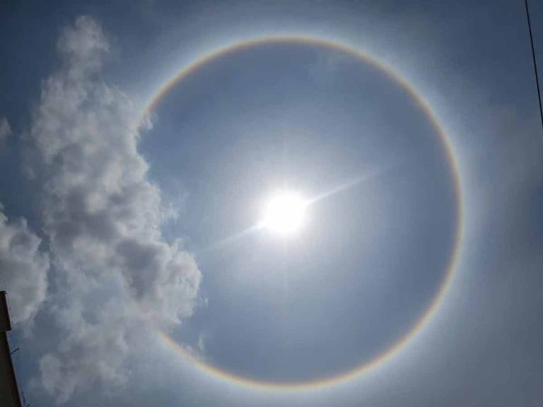 ఆకాశంలో అద్భుతం… వీడియో షేర్ చేసిన మెగాస్టార్