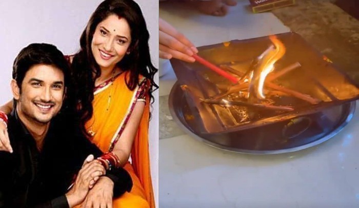 సుశాంత్ మొదటి వర్ధంతి… అంకితా లోఖండే పూజ