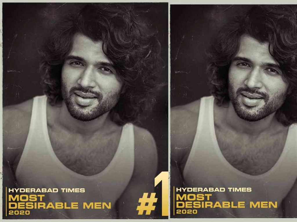 Vijay Devarakonda is Hyderabad Times Most Desirable Man 2020 for third time