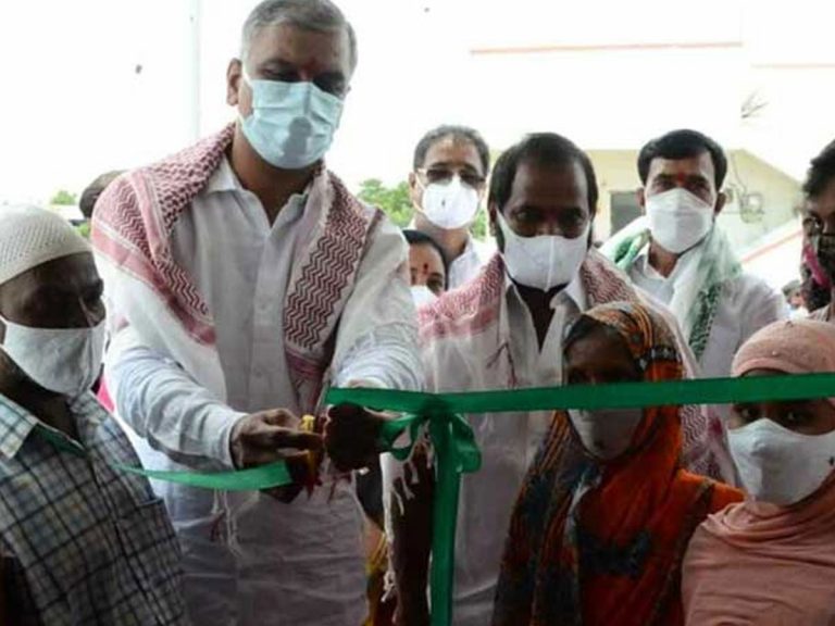 సొంత జాగాల్లో డబుల్ బెడ్ రూం ఇండ్లు: మంత్రి హరీశ్‌ రావు