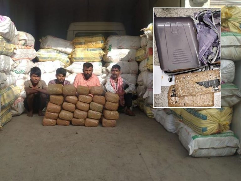 హైదరాబాద్‌లో రూ.40 కోట్ల విలువైన హెరాయిన్‌, గంజాయి పట్టివేత..