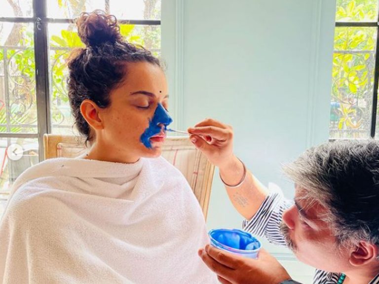 ఇందిరా గాంధీగా కంగనా మేకోవర్‌