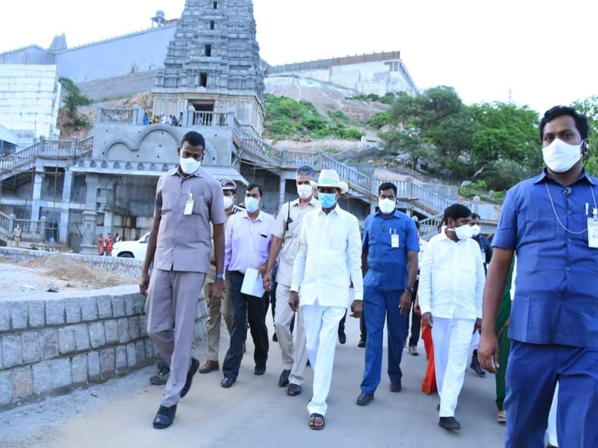 యదాద్రి పనులపై సీఎం కేసీఆర్‌ కీలక ఆదేశాలు…