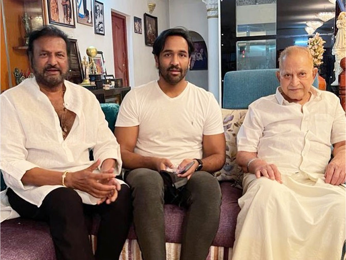 విష్ణు కోసం రంగంలోకి మోహన్ బాబు!