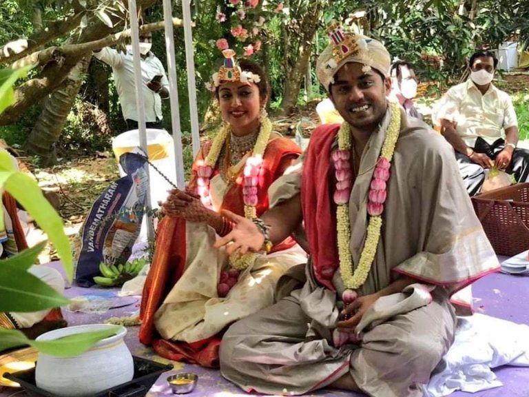 నటి ప్రణీత పెళ్లి ఫోటోలు