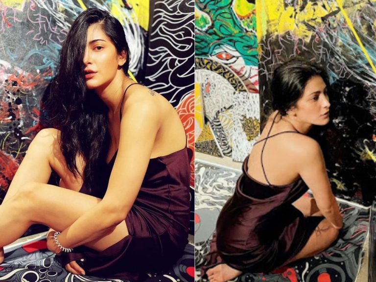 ప్రియుడి కళాఖండాల నడుమ… కలల సుందరి!